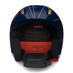 Kask Briko Vulcano 2.0 France Shiny Tangaroa Blue - 2024/25