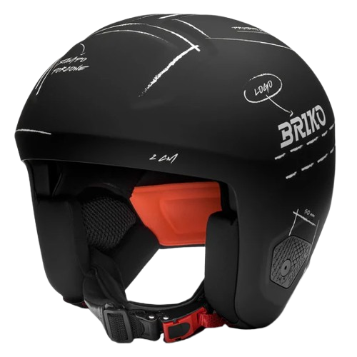 Kask Briko Graphik Black/White - 2025/26