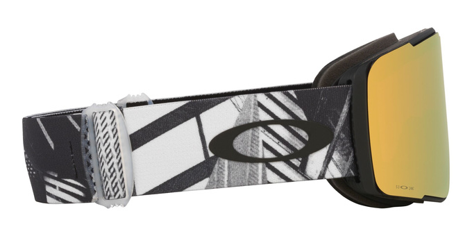 Gogle Oakley Line Miner Pro L Black Forge/Prizm 24K Iridium + Dodatkowa Szyba Prizm Snow Sage Gold Iridium - 2025/26