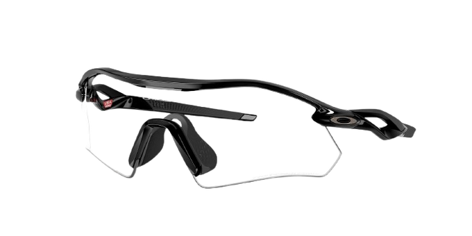 Sonnenbrill Oakley Radar Plate Polished Black Frame/Photochromatic Lenses