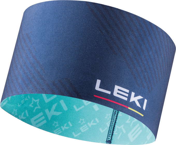 Stirnband LEKI XC Headband Blue/Mint