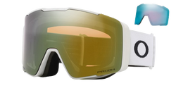 Gogle Oakley Line Miner Pro L Matte White Prizm Sage Gold + Dodatkowa Szyba Prizm Sapphi - 2024/25
