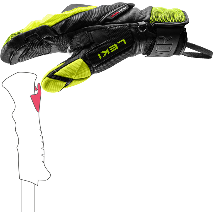 Handschuhe LEKI WCR Venom SL 3D Mitt- 2025/26