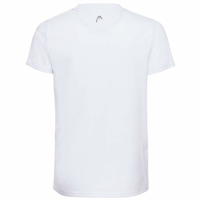 Koszulka HEAD Race T-shirt Junior White - 2020/21