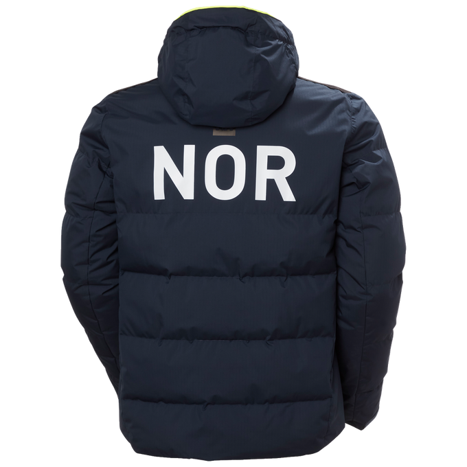 Skijacke Helly Hansen Kvitfjell Race Puffy Jacket Navy NSF Team - 2024/25