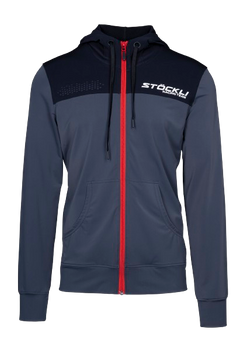 Bluza polarowa Stoeckli Hoody Jacket Fullzip WRT Antra Black - 2023/24