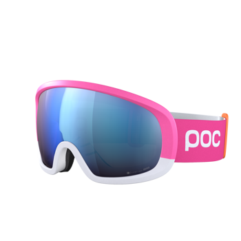 Gogle POC Fovea Mid Clarity Comp Fluorescent Pink/Spektris Blue - 2021/22