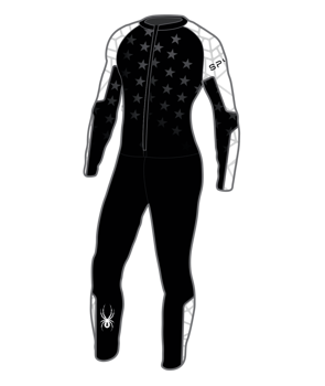 Guma narciarska Spyder Nine Ninety Race Suit Black - 2023/24