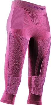 Kalesony X-bionic Energy Accumulator 4.0 Pants 3/4 Women Magnolia Purple/Fuchsia - 2023/24