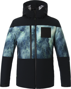 Kurtka narciarska ENERGIAPURA Flaine Life Jacket Black/Forest - 2022/23