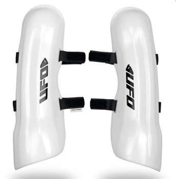 Ochraniacze na golenie UFO PLAST Junior Slalom Knee Guards White - 2022/23