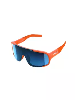 Okulary POC Aspire POCito Fluorescent Orange Translucent Equalizer Grey/ Space Blue - 2023/24