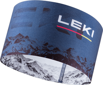 Opaska Leki XC Headband blue-white - 2023