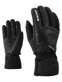 Rękawice Ziener Glyxus AS(R) Glove Ski Alpine Black - 2023/24