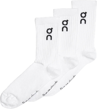 Skarpety On Running Logo Sock 3Pack White 2023/24