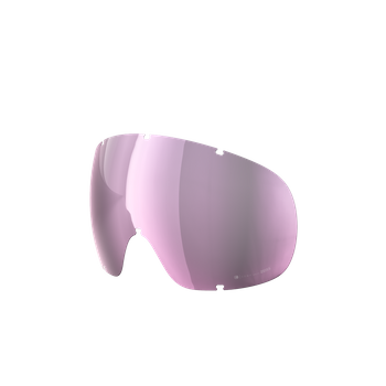 Szyba do gogli POC Fovea Mid Race Lens Clarity Highly Intense/Low Light Pink - 2023/24
