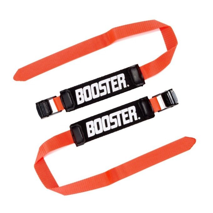 BOOSTER Ski Strap Medium (Expert/Race) Neon Orange - 2023/24