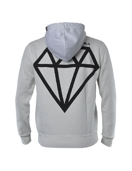 Bluza ENERGIAPURA Sweatshirt Svarte Like A Diamond White