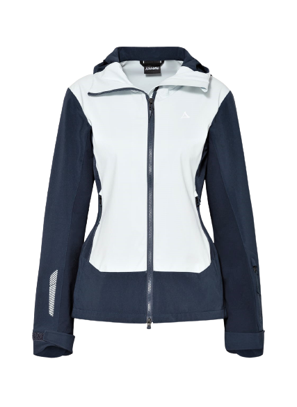 Bluza damska SCHOFFEL Softshell Jacket Miara L Navy/Light Blue - 2021/22