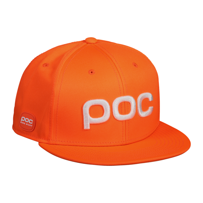 Czapka z daszkiem Poc Race Stuff Cap Fluorescent Orange - 2023/24