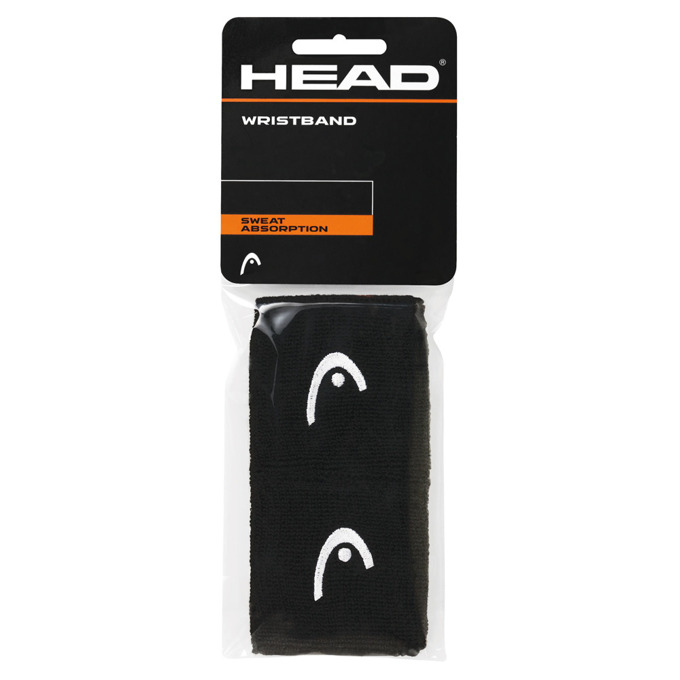 Frotka HEAD Wristband 2,5` Czarna