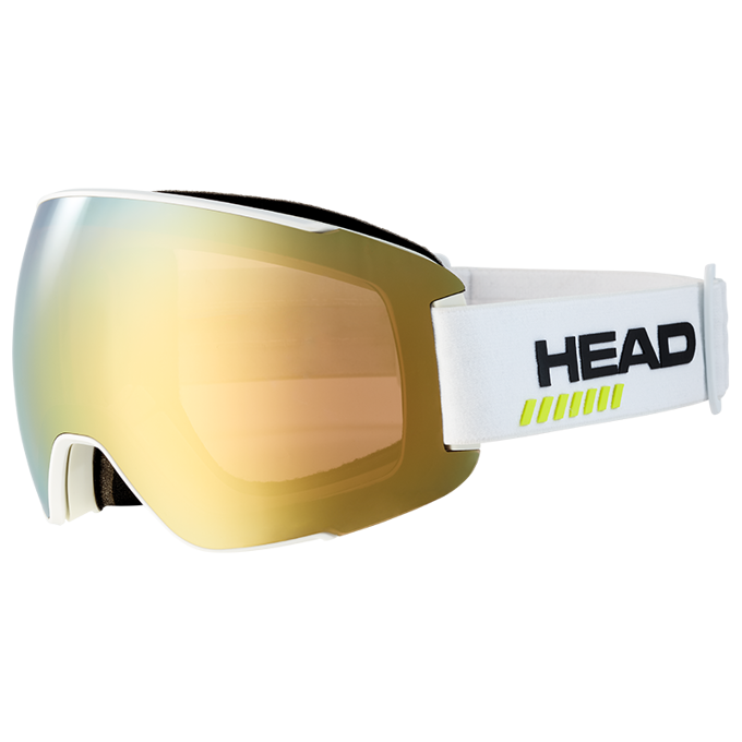 Gogle HEAD Sentinel 5k Gold/White + dodatkowa szyba  - 2022/23