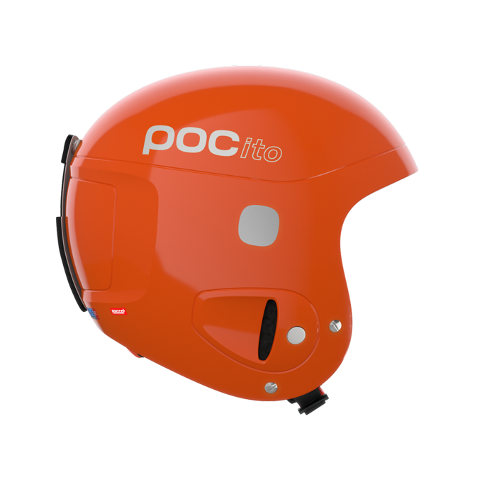 Kask POC Pocito Skull Fluorescent Orange - 2022/23