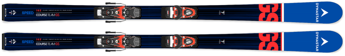 Narty DYNASTAR Speed Course Team GS R21 Pro (komórki) + Spx 10 GW B73 Hot Red - 2022/23