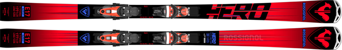 Narty Rossignol Hero Elite LT TI + Nx 12 Konect GW B80 Black Hot Red - 2023/24