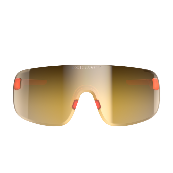 Okulary POC Elicit Fluorescent Orange Translucent - 2023/24