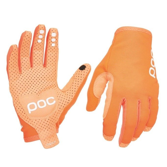 Rękawiczki rowerowe POC AVIP Glove Long Zink Orange - 2022