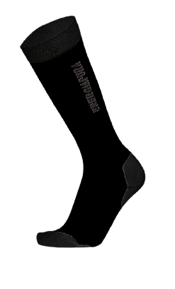 Skarpety narciarskie ENERGIAPURA Long Socks Top Silk Anthracite - 2022/23
