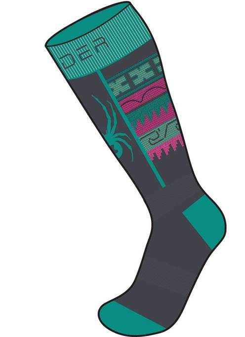 Skarpety narciarskie SPYDER Stash Socks Ebony - 2020/21
