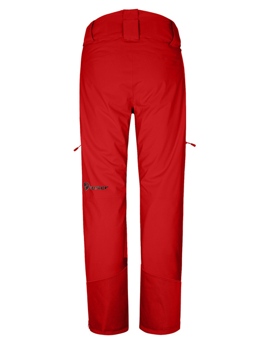 Spodnie narciarskie ZIENER Temmo Full-Zip Man Red - 2022/23