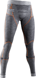 Kalesony X-BIONIC Apani 4.0 Merino Pants Black/Grey/Orange Men - 2022/23