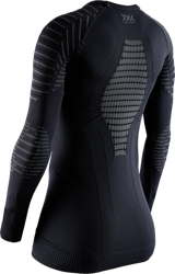Koszulka termoaktywna X-Bionic Invent 4.0 LG SL Women Black/Anthracite - 2023/24