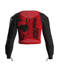 Koszulka z ochraniaczami ENERGIAPURA Maglia Racing Red/Black - 2023/24